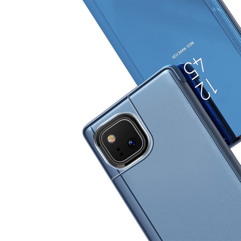 Étui Clear View pour Realme 8/8 Pro - Noir
