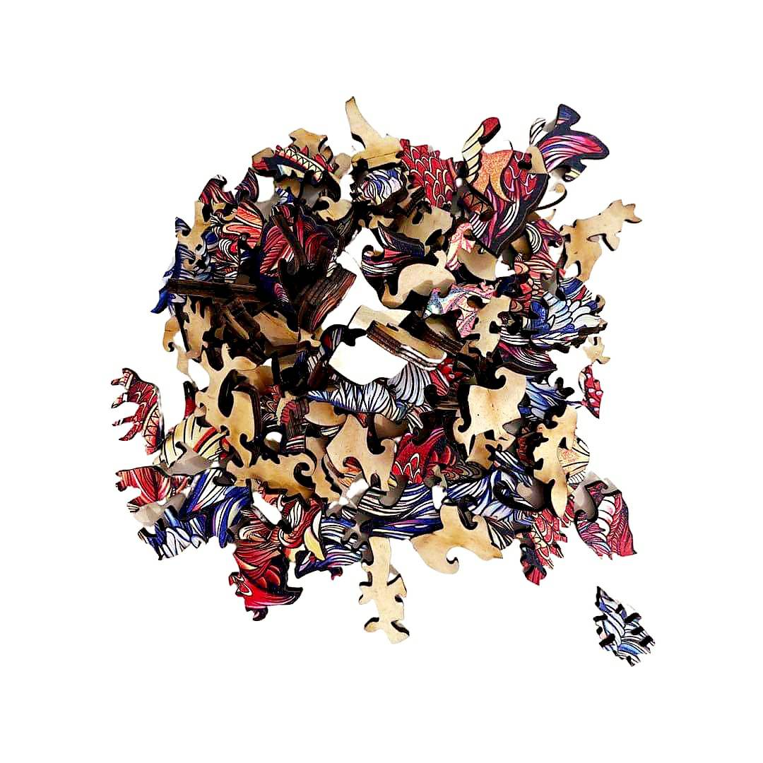 Puzzle en bois - Terre / S