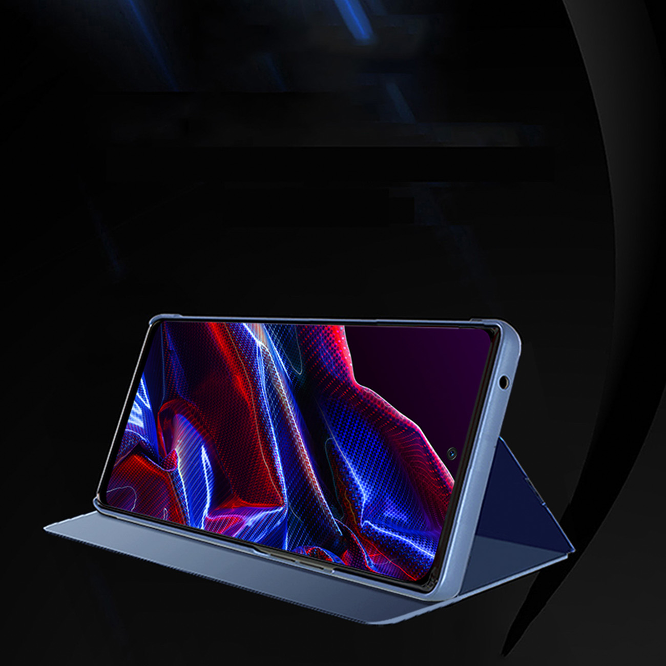 Étui Clear View pour Xiaomi Redmi Note 12 Pro+ - Noir