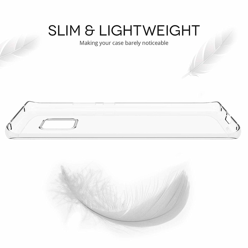 Coque en silicone pour Apple iPhone 17 - Transparent
