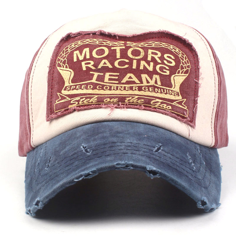 Casquette MO-3826 - Rouge / Bleu