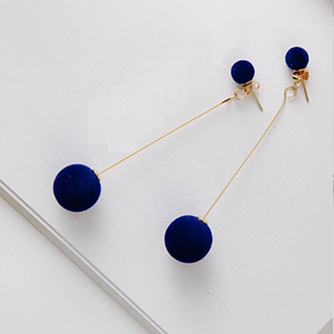 Boucles d'oreilles GL-3528 - Bleue