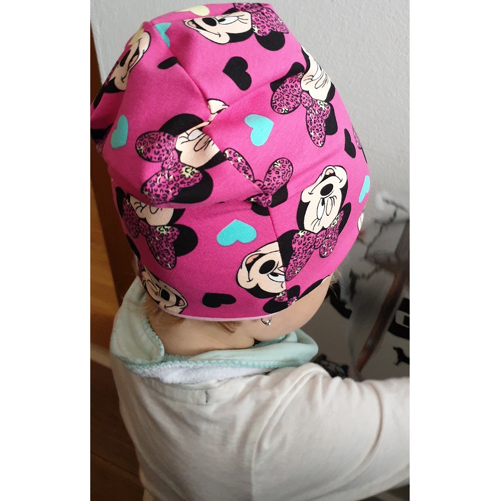 Bonnet Minnie - Rose / 50