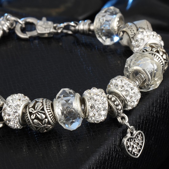 Bracelet ET-1587 - Or / Argent 2