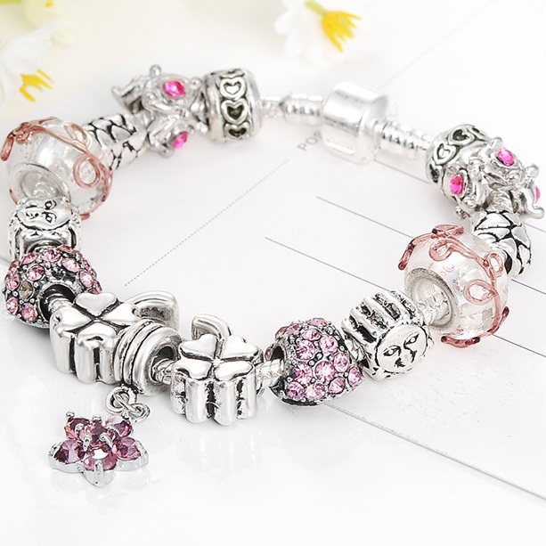 Bracelet ET-1587 - Or / Argent 2