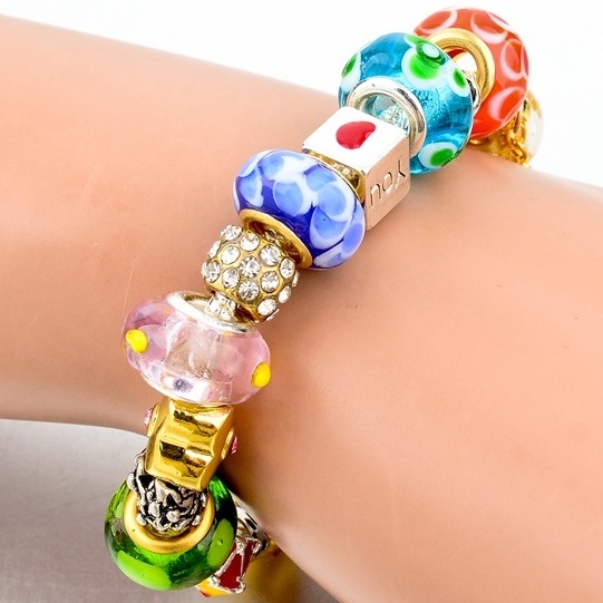 Bracelet ET-1587 - Or / Argent 2