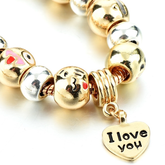 Bracelet ET-1587 - Or / Argent 2