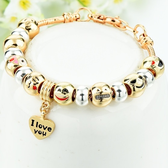 Bracelet ET-1587 - Or / Argent 2