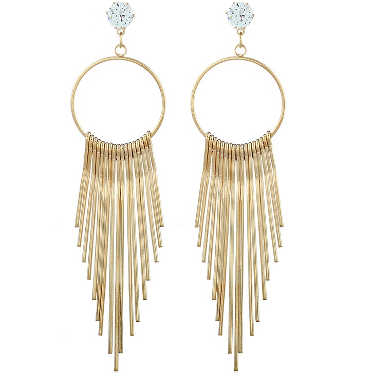 Boucles d'oreilles DE-3153 - Argenté