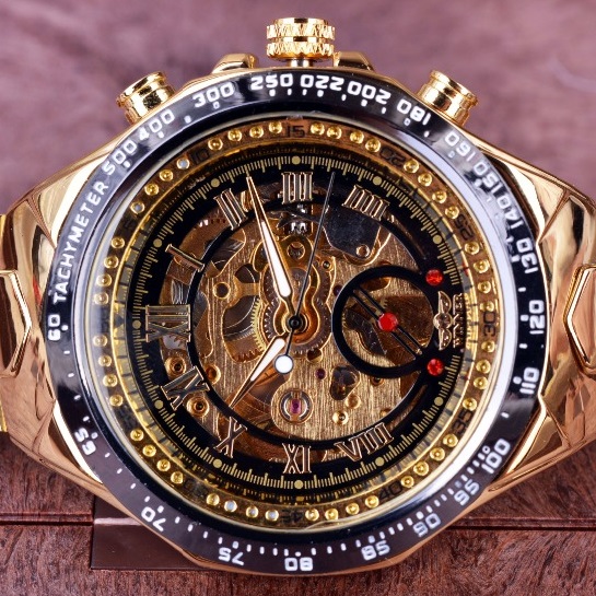 Montre Homme BO-3053 - Argentée / Noire