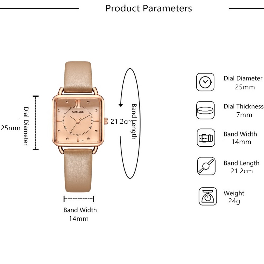 Montre PR-12551 - Rose