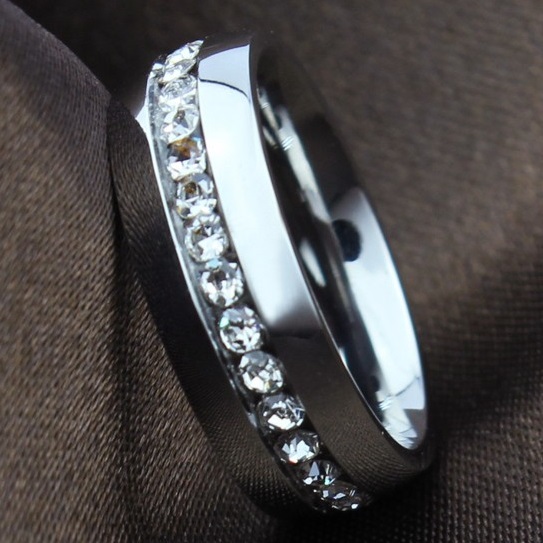 Bague EN-29924 - Noir / 57mm