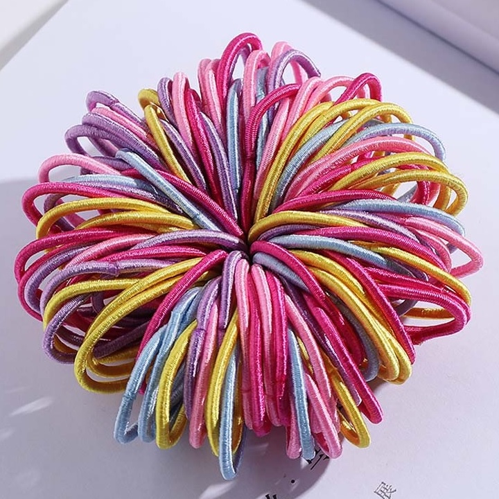 Élastiques à cheveux pour enfants - Multicolore2