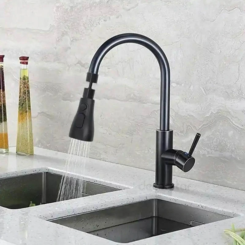 Embout économiseur d'eau pour robinet - Noir