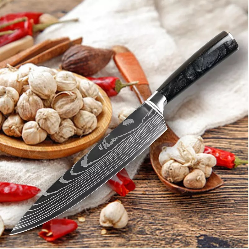 Couteau de cuisine BL-38071 - Kiritsuke / Violet