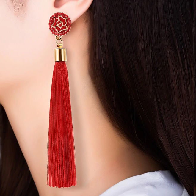 Boucles d'oreilles CH-5792 - Bleue