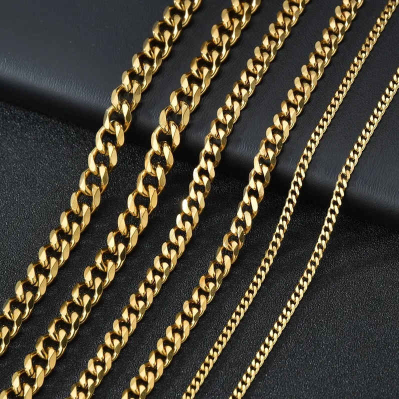 Chaîne DE-34657 - Argentée/60cm/7mm