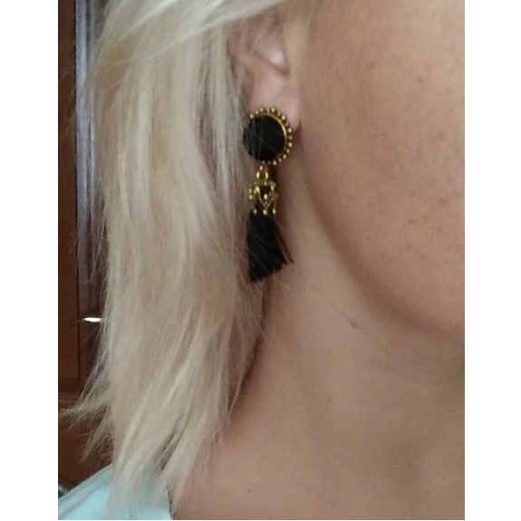 Boucles d'oreilles CH-5795 - Rouge