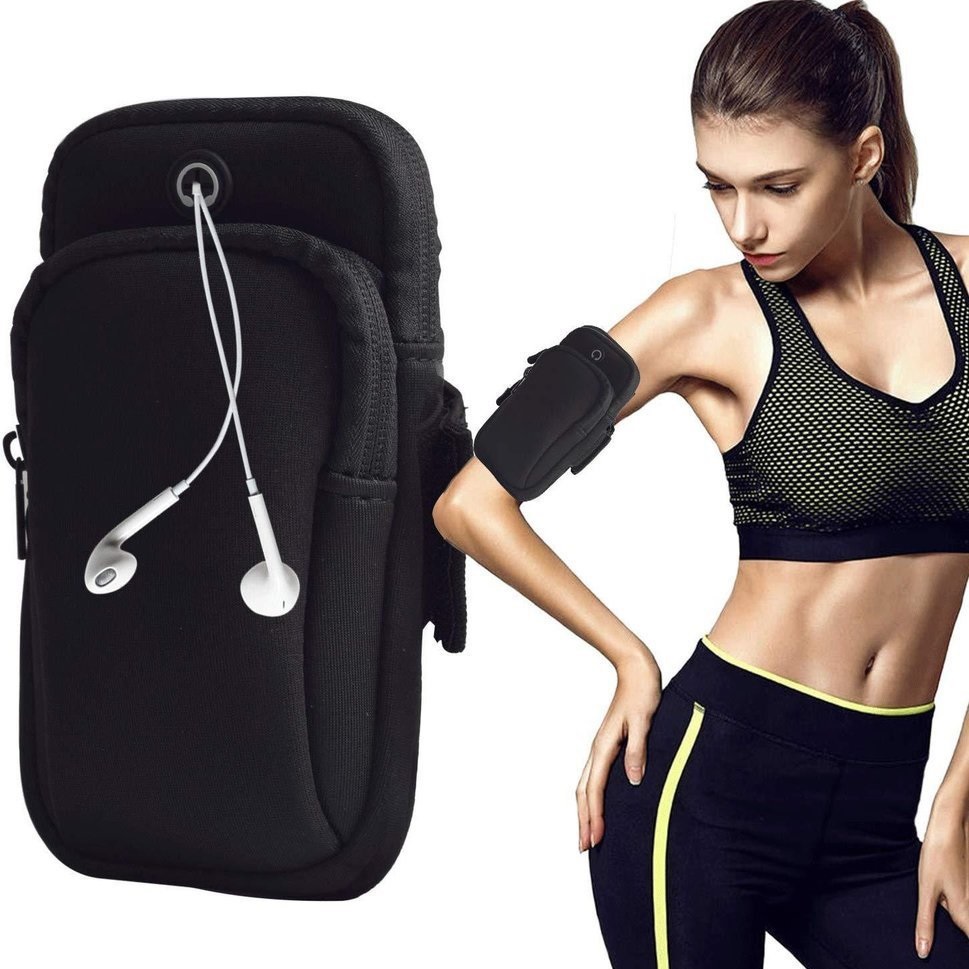 Pochette de sport Classic à main - Noir