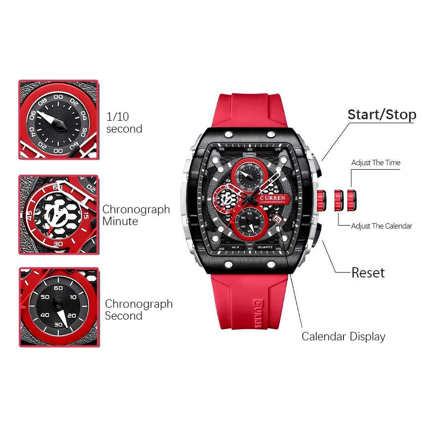 Montre CURREN RO-35238 - Orange