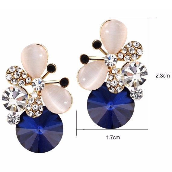 Boucles d'oreilles CB-1856 - Rouge