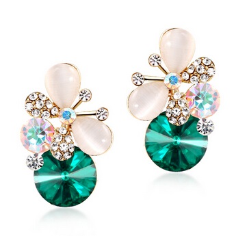 Boucles d'oreilles CB-1856 - Rouge