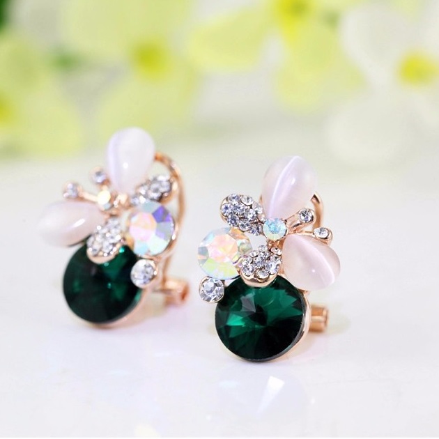 Boucles d'oreilles CB-1856 - Rouge