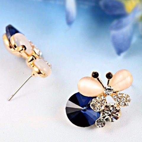 Boucles d'oreilles CB-1856 - Rouge