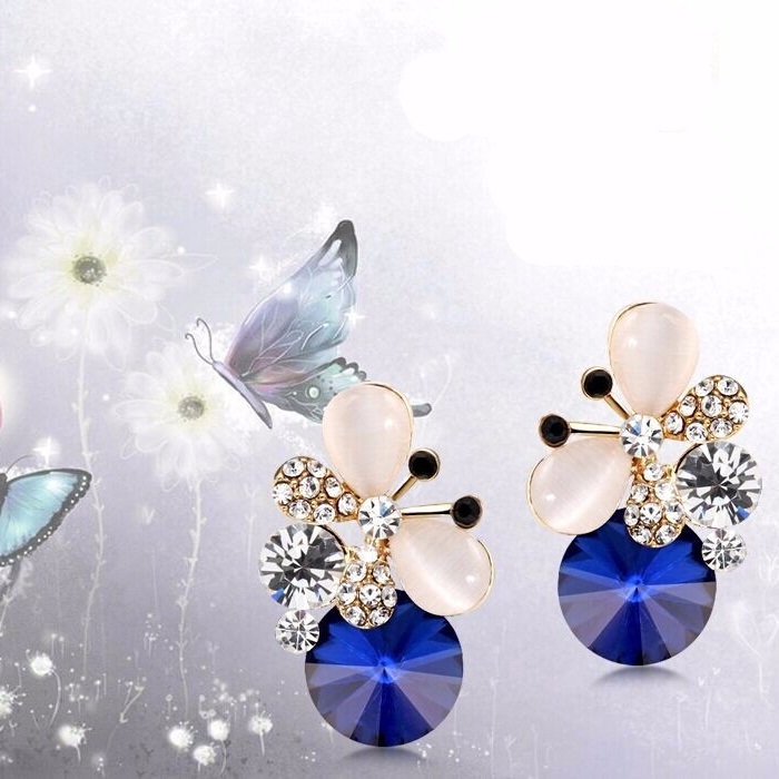 Boucles d'oreilles CB-1856 - Rouge
