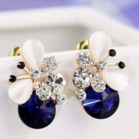 Boucles d'oreilles CB-1856 - Rouge