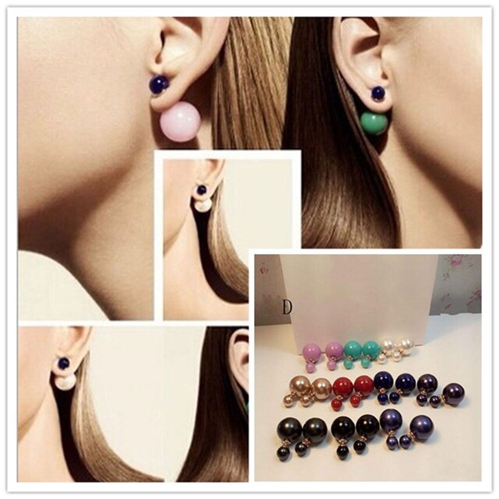 Boucles d'oreilles DB-798 - Vert cristal