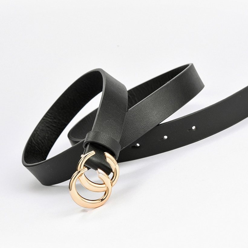 Ceinture Double C - Rose