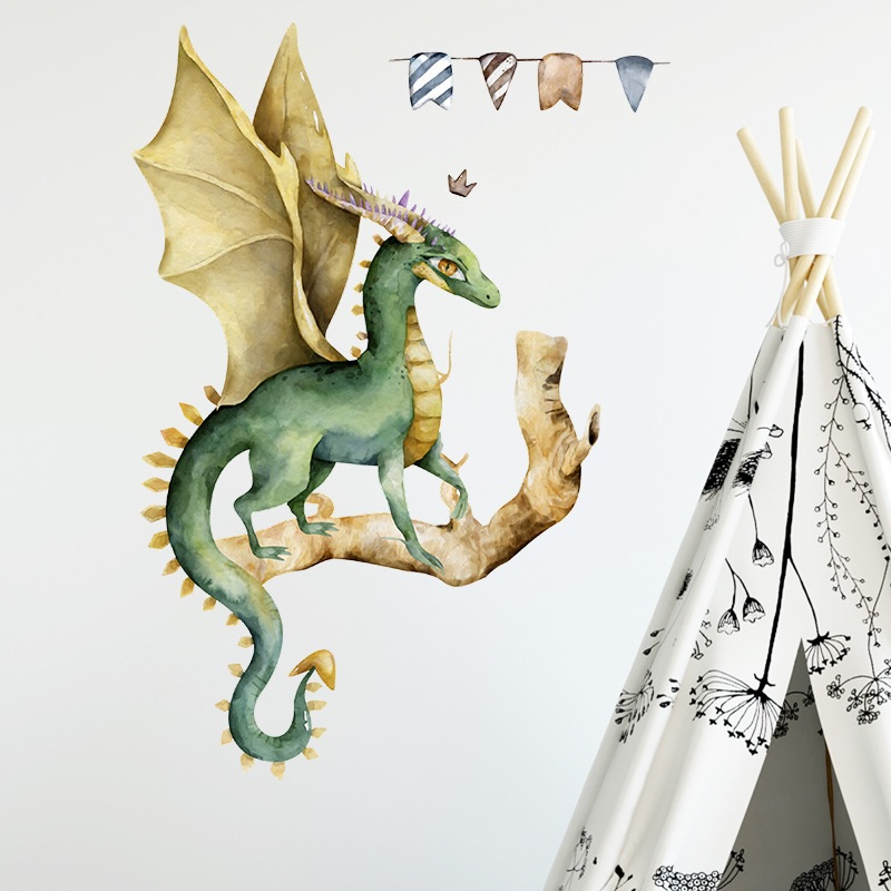Autocollant mural / Papier peint Dragon