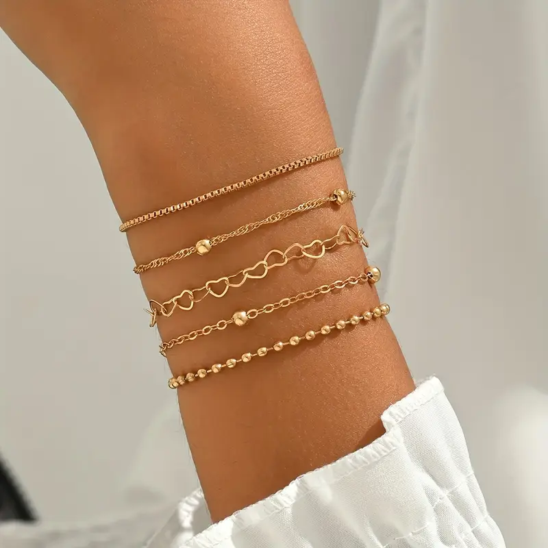 Bracelets pour le poignet Set AZ-38825 - Or