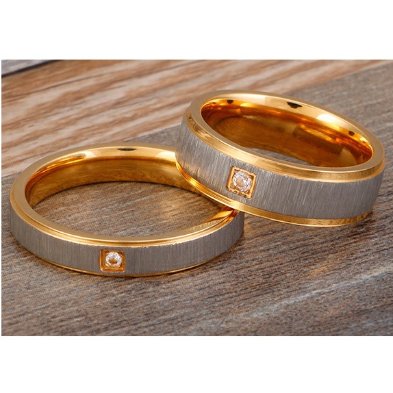 Bague Femme FA-17259 - Dorée / 59mm