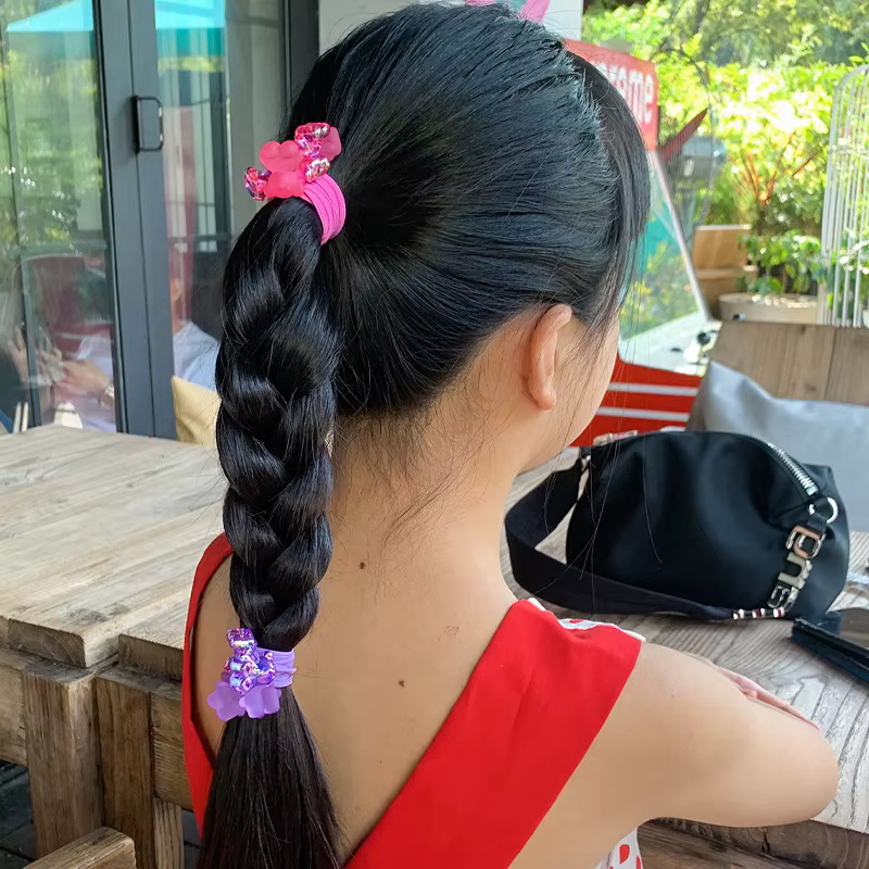 Élastiques à cheveux BE-38324 - Jaune
