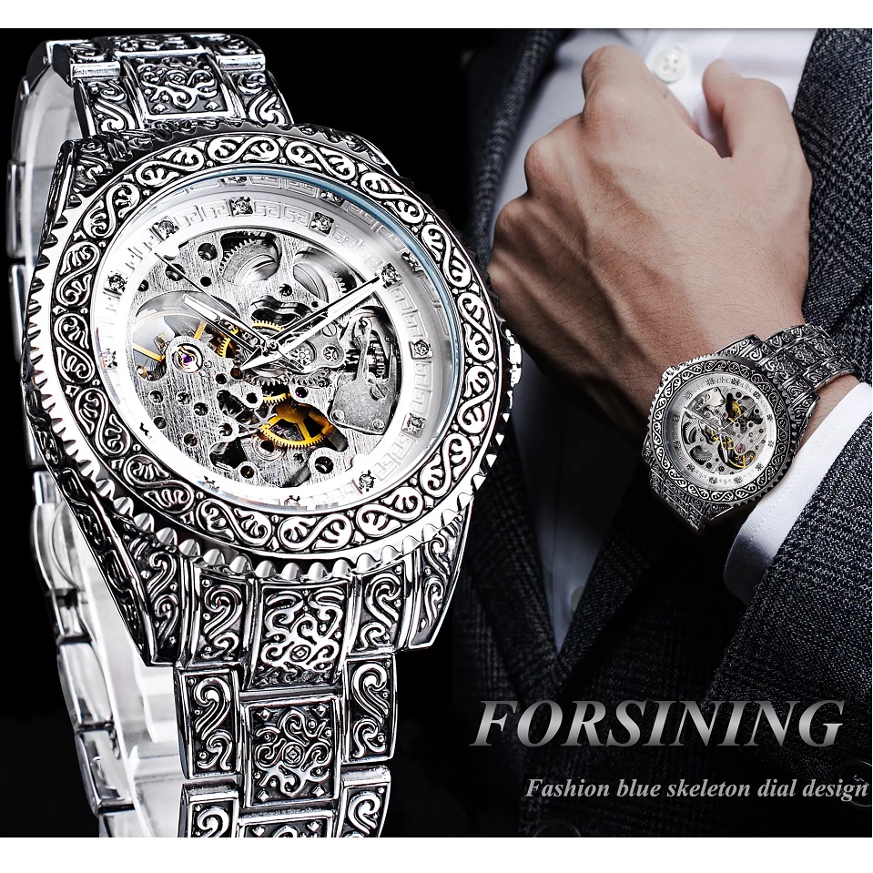 Montre FORSINING OL-14515 - Argentée