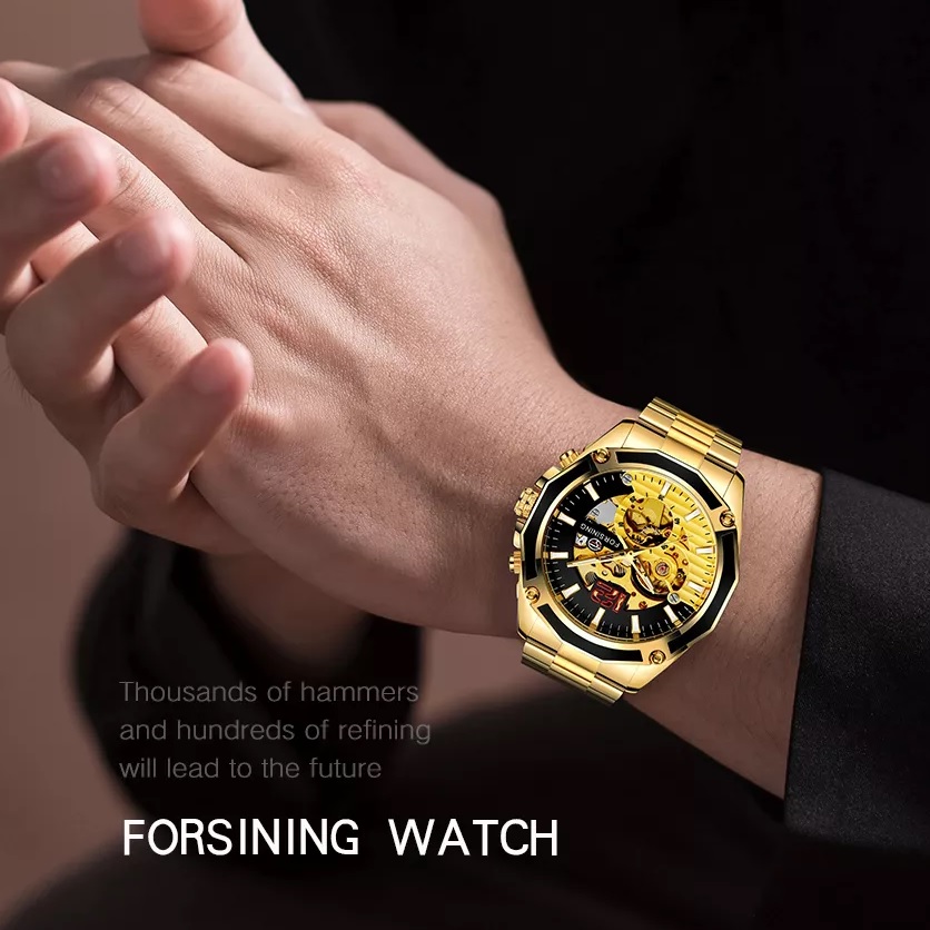 Montre FORSINING RH-42112 - Dorée / 2e qualité