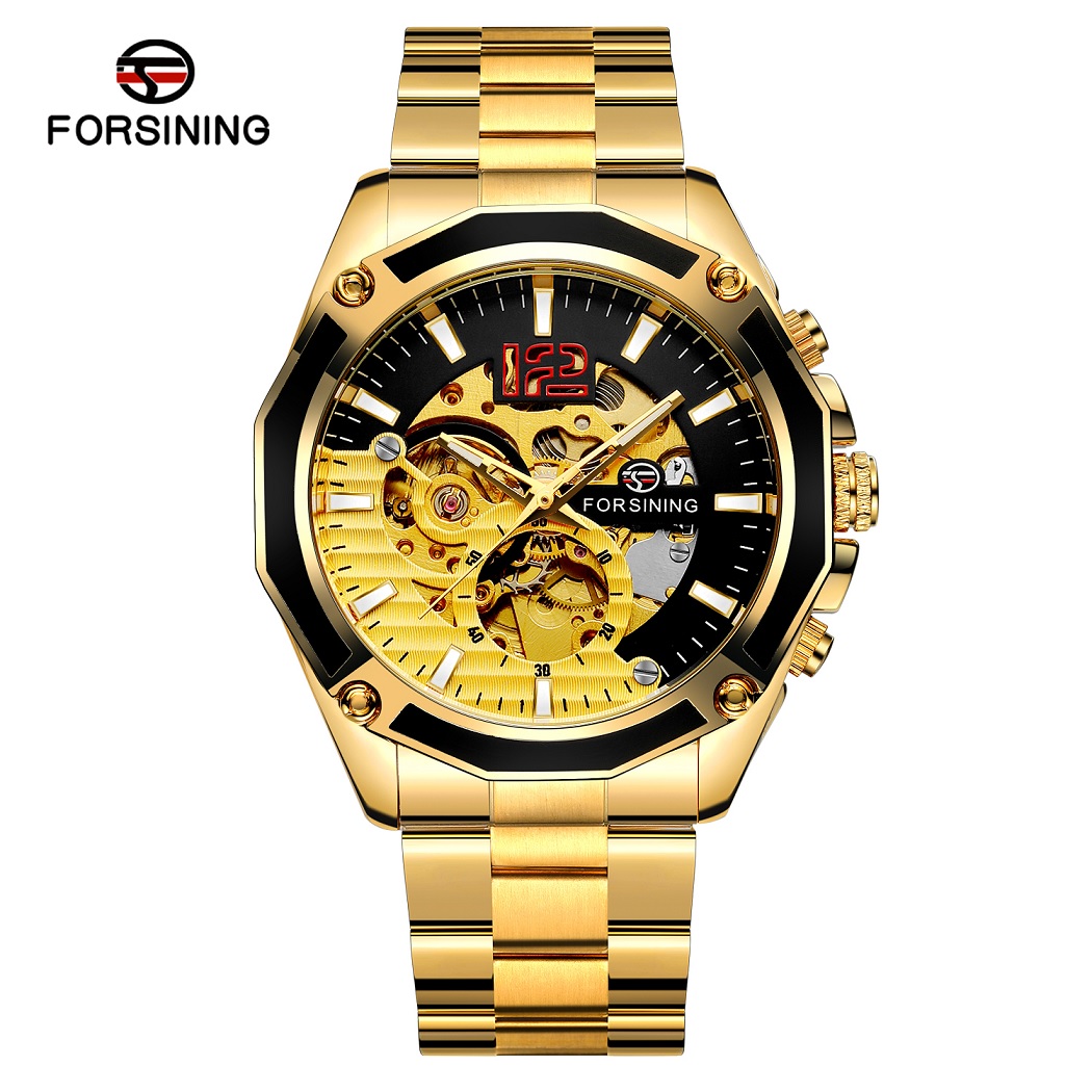 Montre FORSINING RH-42112 - Dorée / 2e qualité
