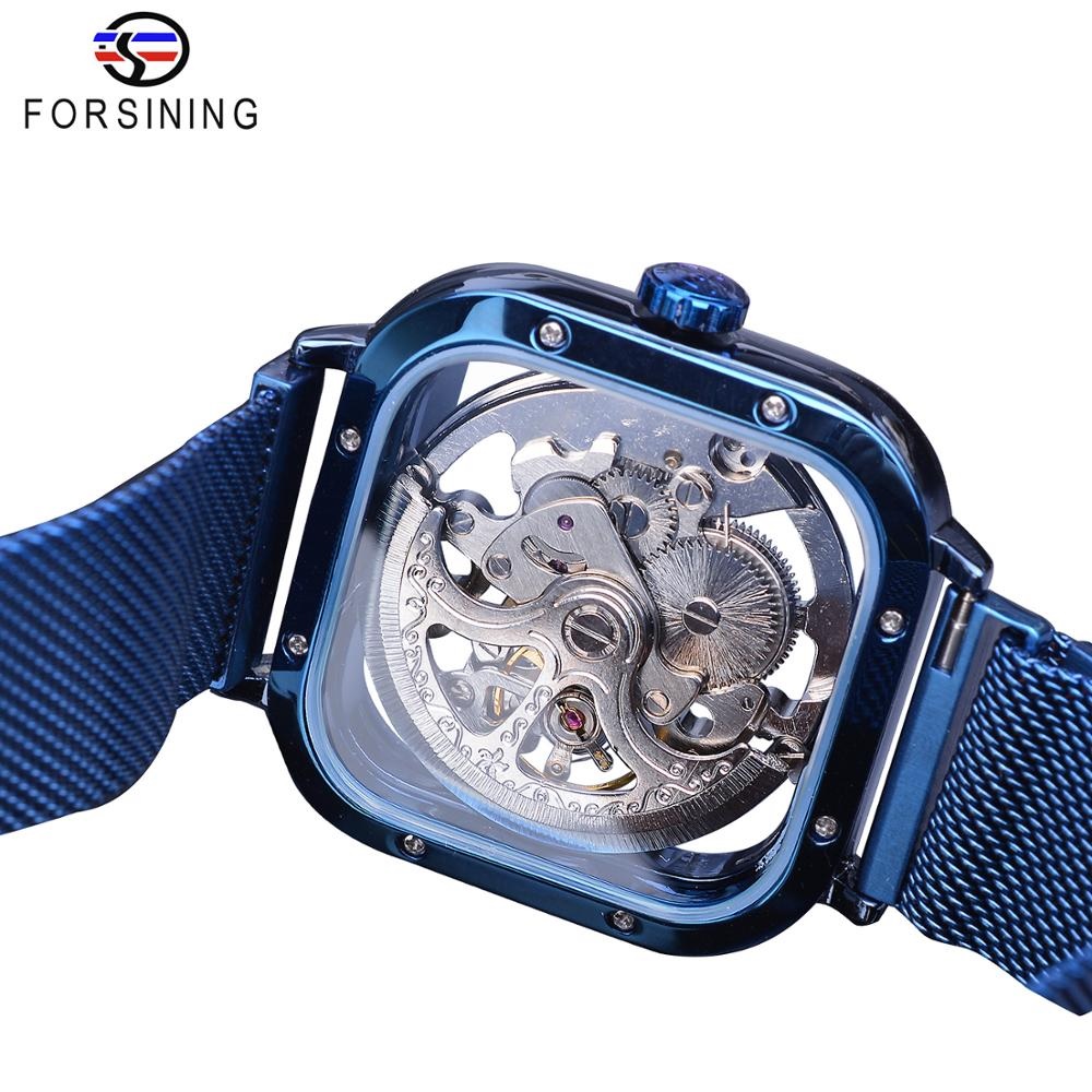 Montre FORSINING SQ-14519 - Bleue