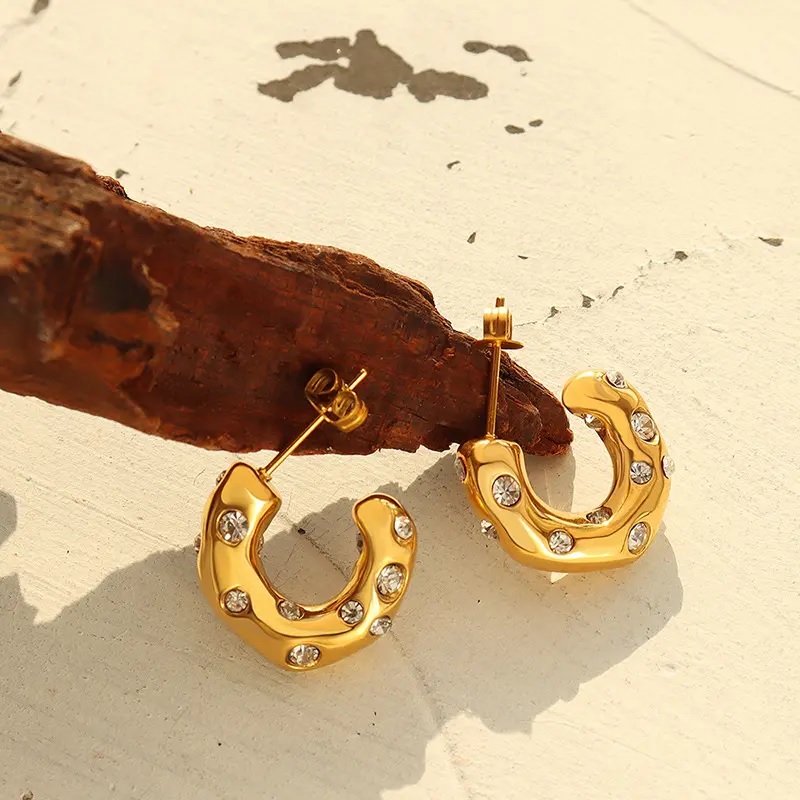 Boucles d'oreilles KI-28727 - Or / Type1