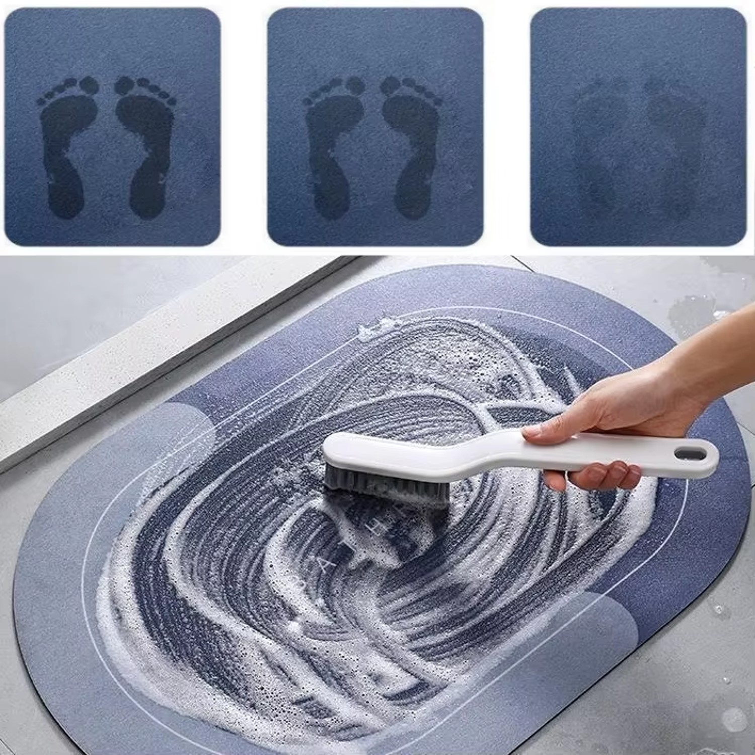 Tapis de bain à séchage rapide - Vert