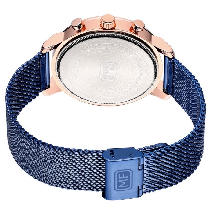Montre Mini Focus VA-23940 - Bleu / Or Rose