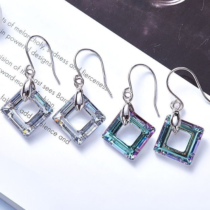 Boucles d'oreilles VI-5033 - Bleu AB