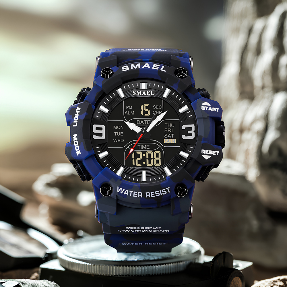 Montre SMAEL TR-29452 - Bleu Foncé