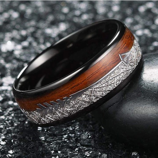 Bague Arrow - Marron / Multicolore / 55mm