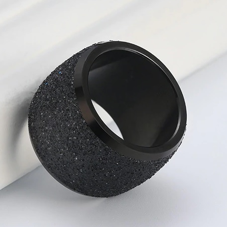 Bague GL-5619 - Noir / 52mm