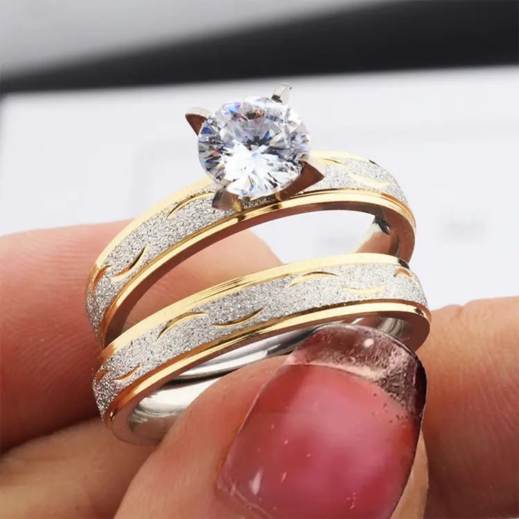 Bague HO-32447 - Argenté / 62mm