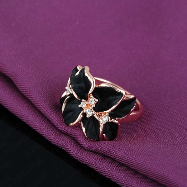Bague LF-1109 - Noir / 59mm