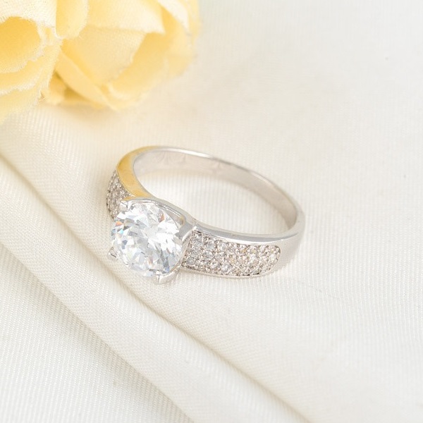 Bague NO-1096 - Argent / 59mm